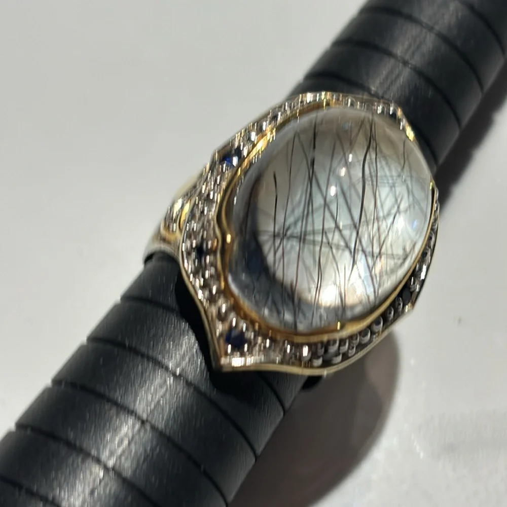 Beautiful Rutile Quartz ring - Picture 7 of 11